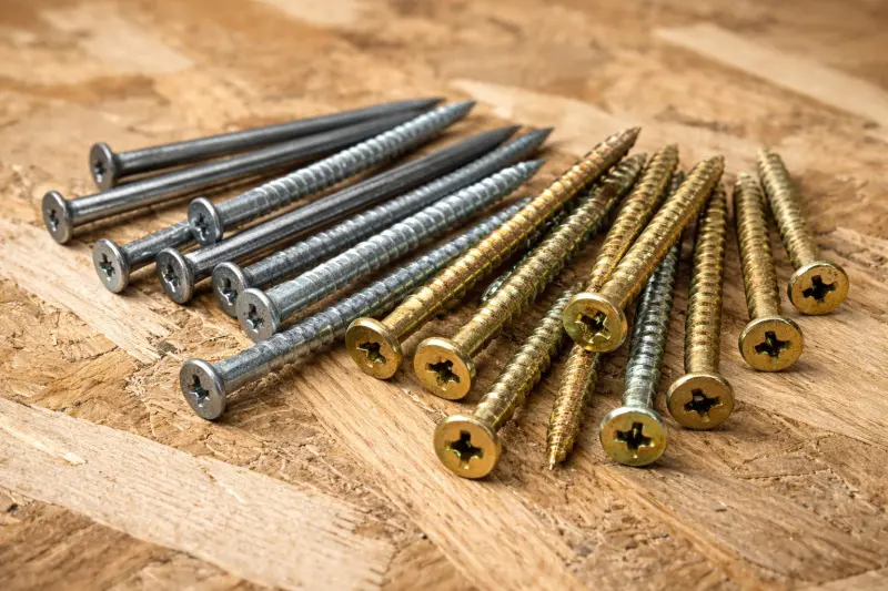 Какими саморезами крепить ОСБ: полное руководство