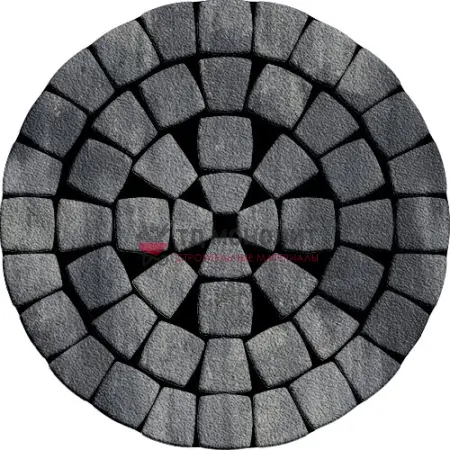 Тротуарная плитка Классико Нео, 60 мм, Colormix Актау, native