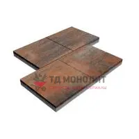 Тротуарная плитка Урбан Форс, 80 мм, ColorMix Рей, гладкая