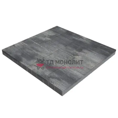 Тротуарная плитка Парк Плейс, 80 мм, ColorMix Актау, native