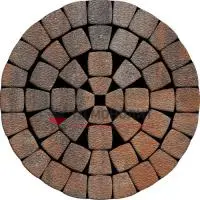 Тротуарная плитка Классико Нео, 60 мм, Colormix Рей, native