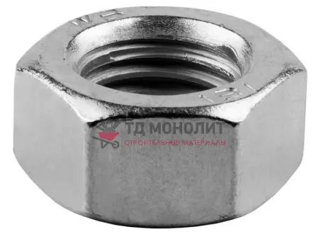 Гайка М 2 * 6.0 DIN 934 (ГОСТ 5927) оц. , класс прочности 6.0