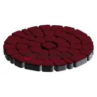 Тротуарная плитка Классико, 60 мм, Винный, гладкая