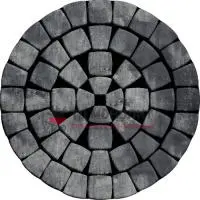 Тротуарная плитка Классико Нео, 60 мм, colormix Актау, гладкая