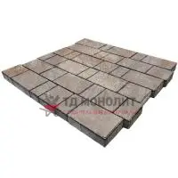 Тротуарная плитка Бергамо Colormix Берилл, 40 мм, гладкая