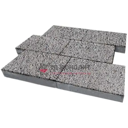 Тротуарная плитка Парк Плейс, 80 мм, Каспий, Backwash