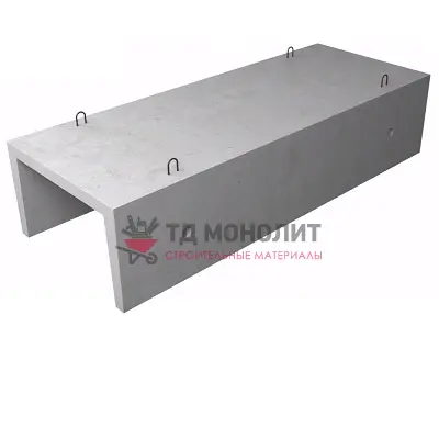 Лотки для теплотрассы по серии(3.006.1-2.87) Л5-8/2