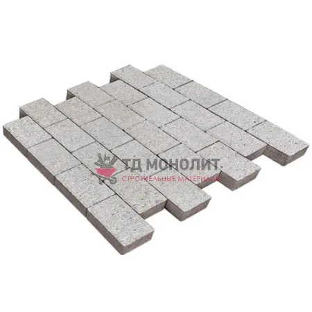 Тротуарная плитка Грас, 80 мм, Эльтон, BackWash