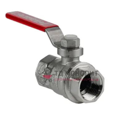 Кран шаровой латунь хром R259W Ду 25 Ру35 ВР/"американка" бабочка Giacomini R259WX027