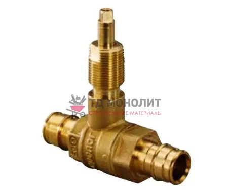 Кран шаровой латунь PL Дн 16 Q&E под ключ Uponor 1038419