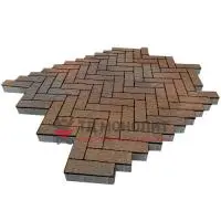 Тротуарная плитка Паркет, 60 мм, ColorMix Штайнрус, Native
