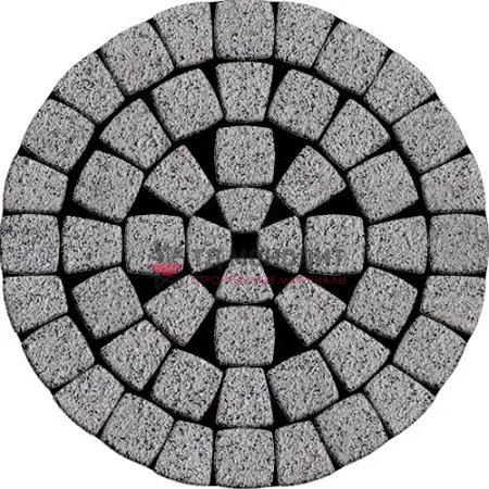 Тротуарная плитка Классико Нео, 60 мм, Каспий, BackWash