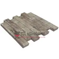 Тротуарная плитка Грас, 80 мм, ColorMix Берилл, гладкая