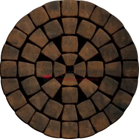 Тротуарная плитка Классико Нео, 60 мм, colormix Бомонт, гладкая