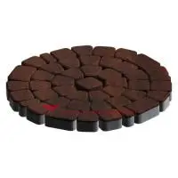 Тротуарная плитка Классико, 60 мм, ColorMix Брук, гладкая