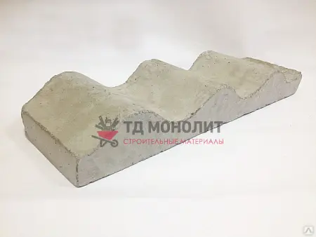 Блок бетонный для гофрированных труб Ф2-25-355
