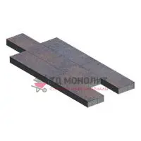 Тротуарная плитка Аликанте, 80 мм, Рица, BackWash