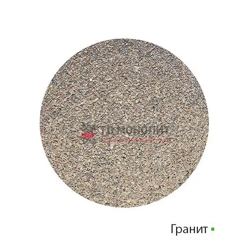 Лавка из бетона Perla, гравий пестрый