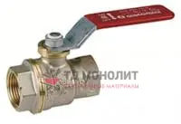 Кран шаровой латунь никель R910 Ду 25 Ру35 ВР полнопроходной рычаг Giacomini R910X025