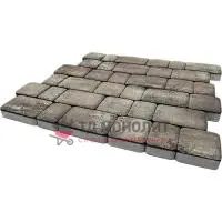 Тротуарная плитка Инсбрук Альт, 60 мм, ColorMix Берилл, гладкая