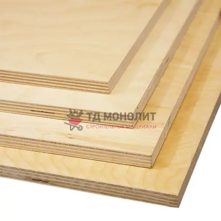 Березовая фанера ФК 15 мм 1525x1525 сорт 2/2