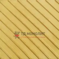 Тактильная плитка с диагональными рифами, жёлтый