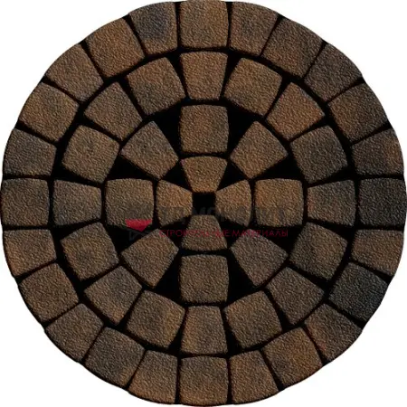 Тротуарная плитка Классико Нео, 60 мм, Colormix Бомонт, native