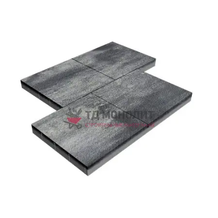 Тротуарная плитка Урбан Форс, 80 мм, ColorMix Актау, Native