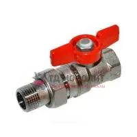 Кран шаровой латунь R259D Ду 20 Ру42 ВР/"американка" бабочка Giacomini R259Y005