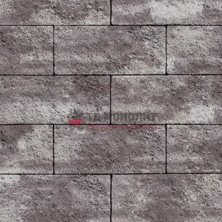 Стеновой камень облицовочный с колотой поверхностью, сolormix Браун