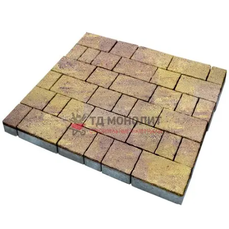 Тротуарная плитка Старый город, 60 мм, ColorMix Тахель