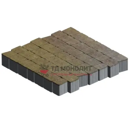 Тротуарная плитка Аттика, 60 мм, colormix Брайс, antico