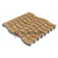 Тротуарная плитка Аксио, 80 мм, Истра, backwash