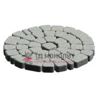 Тротуарная плитка Классико, 60 мм, Белый, native