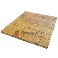 Тротуарная плитка Инсбрук Тироль, 60 мм, ColorMix Брайс, гладкая