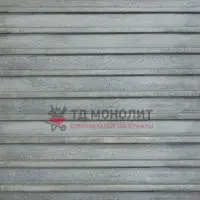 Тактильная плитка с продольными рифами, серый