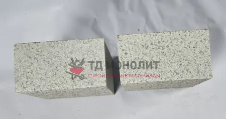 Термообработанная гранитная плита мощения 300х300х130