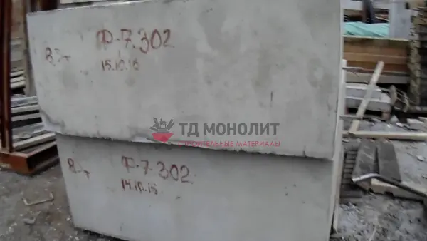Блок фундамента Ф8.201