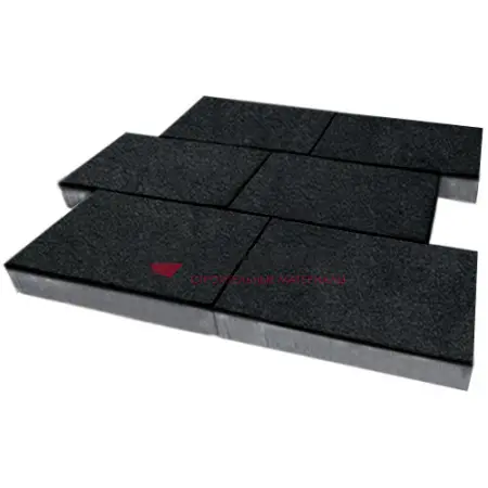 Тротуарная плитка Парк Плейс, 80 мм, чёрный, native