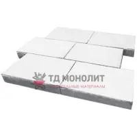 Тротуарная плитка Парк Плейс, 80 мм, белый, native