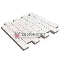 Тротуарная плитка Севилья, 80 мм, белый, Native