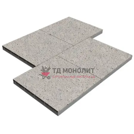 Тротуарная плитка Урбан Хард, 80 мм, Backwash Травертин