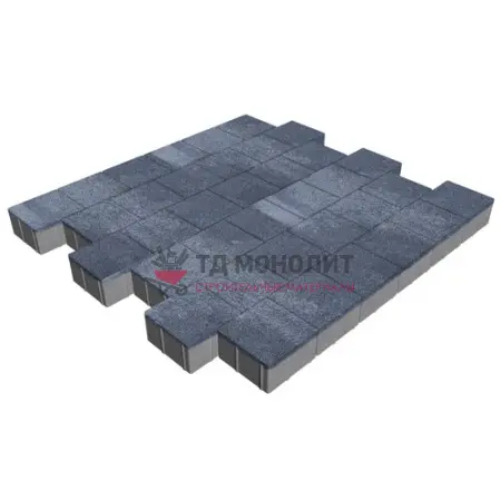 Тротуарная плитка Бельпассо Премио, 80 мм, Backwash Байкал