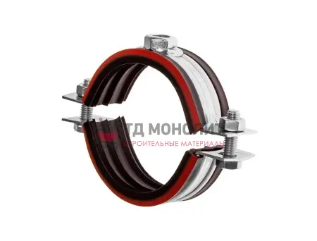 Хомут трубный высокой нагрузки Т 6 ≈162-170 М16 Mayer (1 шт) Mayer