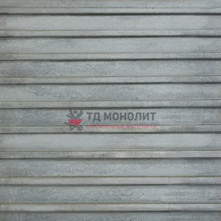 Тактильная плитка с продольными рифами, серый