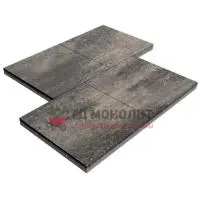 Тротуарная плитка Урбан Хард, 80 мм, Colormix Нокс, гладкая