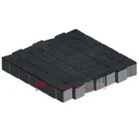 Тротуарная плитка Аттика, 60 мм, Неро, backwash