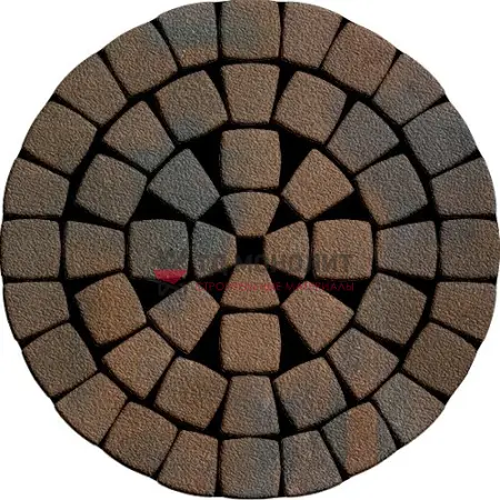 Тротуарная плитка Классико Нео, 60 мм, Colormix Штайнрус, native