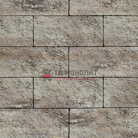 Стеновой камень облицовочный с колотой поверхностью, сolormix Берилл