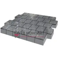 Тротуарная плитка Armor, 100 мм, ColorMix Актау, гладкая